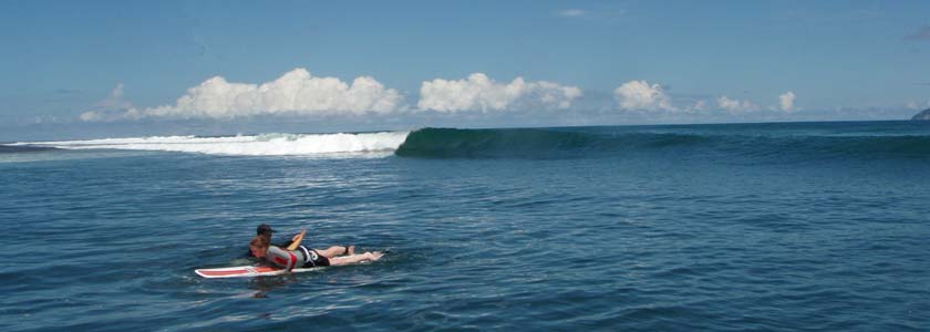 Surf lesson from the Water