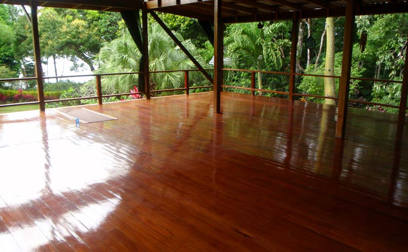 Yoga in a Beach Side Studio